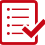 Checklist Icon (Red)