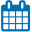 Schedule Icon (Blue)
